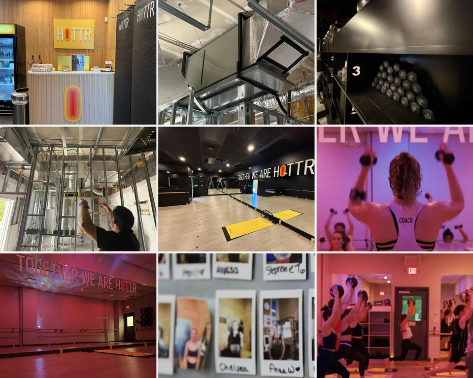 When HOTTR™ began transforming its space, the goal was clear: create an environment that felt modern, comfortable, and capable of supporting the unique demands of a heated fitness studio.

Nature Air was proud to be part of that vision.

Our team installed a new 5-ton Trane split system to provide reliable climate control throughout the facility. While members may never see the equipment behind the scenes, it's one of the hardest-working parts of the studio, helping maintain the conditions necessary for every class.

The project also included the installation of new ductwork and integration with portions of the existing system. Every component was installed with the goal of delivering consistent airflow throughout the facility while supporting the studio's operational needs.