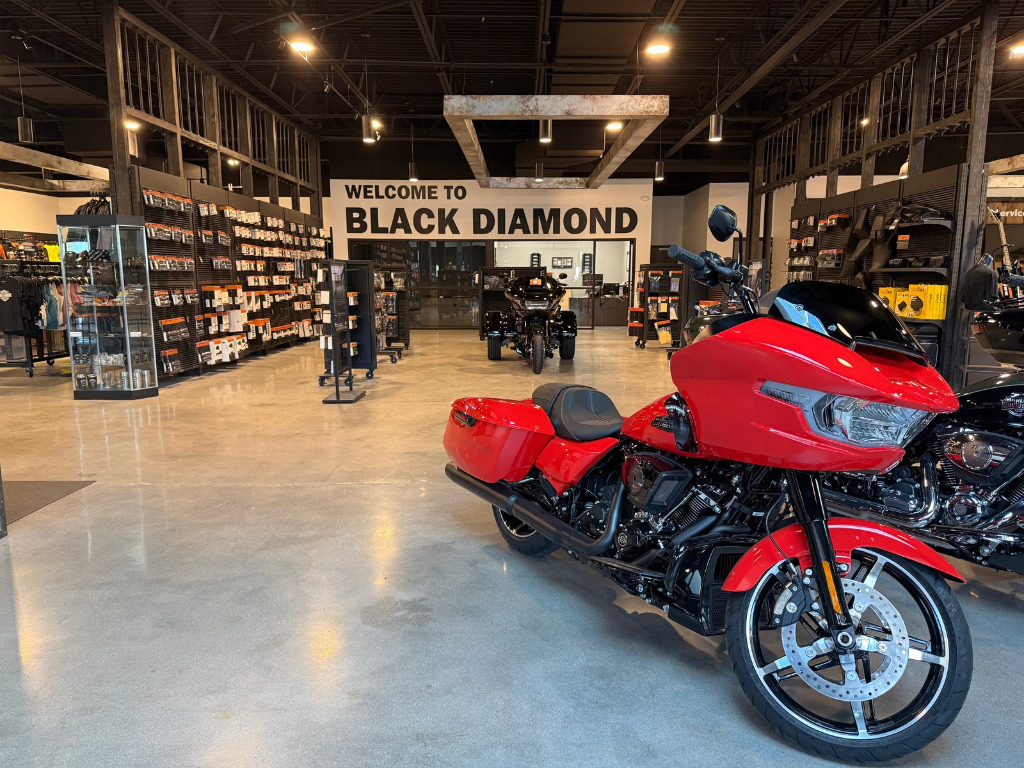 Black Diamond Harley Davidson® parts area