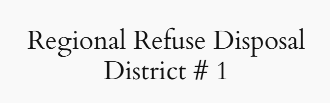 Regional Refuse Disposal District # 1