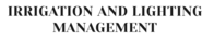 IRRIGATION AND LIGHTING MANAGMENT LLC